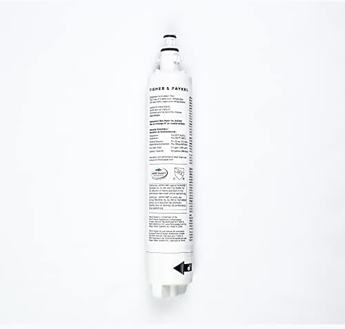 Fisher & Paykel 847200 Филтер за вода за фрижидер - Сертифициран за отстранување на хемикалии и загадувачи од вода - филтерот за вода го подобрува квалитетот и вкусот на водат