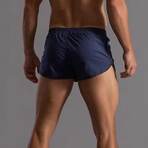 2023 Нови мажи летни цврсти панталони во боја Еластичен бенд лабава брза сув случајно спорт што работи права шорцеви плажа домашни панталони