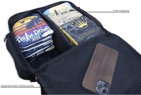 Burly торби со ранец на корпи w/поладни и засилени ленти: 5-7 поставен капацитет. Ладилникот држи 10 лименки или 8 торби