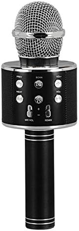 Суперсоничен SC-904BTK- Црниот безжичен микрофон со Bluetooth со вграден звучник hi-fi