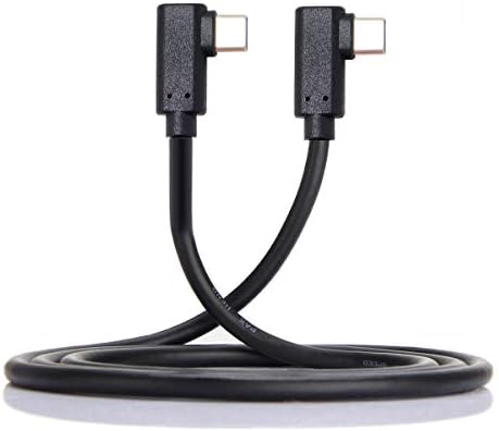 XIWAI USB-C Type-C до Type-C кабел Gen2 10Gbps 65W двојно 90 степени на лево десно
