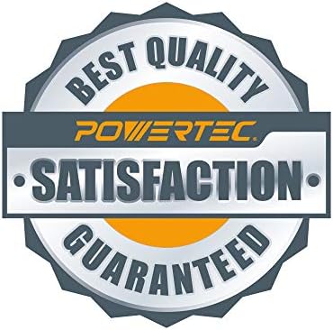 POWERTEC 110343 9-инчен PSA 60 GTIN Aluminum oxide Suding Disk, самостојно стапче, 3-пакет