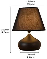 Ламби за маса на Атај, ламба за читање на ламба со модерен стил ламба, симпатична биро со сенка за ткаенини за дневна соба за спална соба за маса