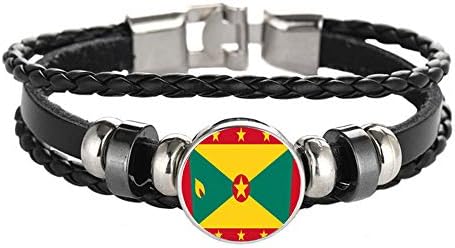 Нараквица Во стилот на национално Знаме Креативна Гренада Подарок За Сувенири За Патувања Персонализирани Ткаени Додатоци За