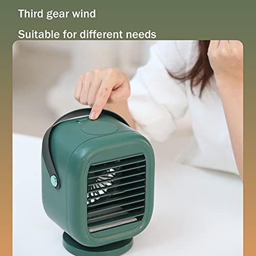 Вентилатор за климатик со мобилен климатик GYK, автоматско тресење на главата, преносен ладилник за воздух, три-брзинска операција на ветер/низок