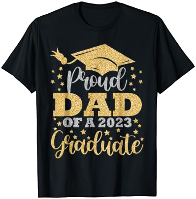 Горд татко на класа од 2023 година дипломирана сениорска маица 23 матура
