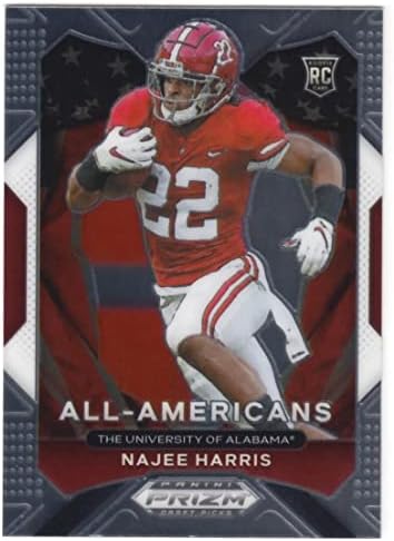 2021 Panini Prizm Draft Picks 193 Najee Harris Alabama Crimson Tide All American NFL фудбалска картичка NM-MT