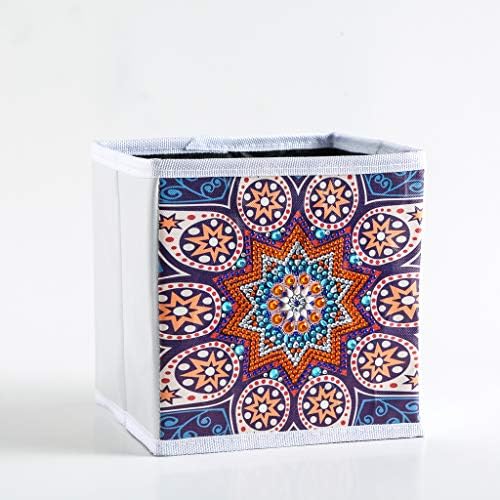 Kacaship 5D DIY дијамантски комплети за сликарство Организатор контејнер за преклопување кутија за складирање уметност за занаетчиски