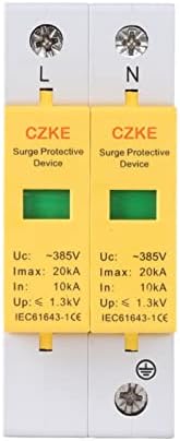 UNCASO 2P Surge Заштитен уред AC SPD 385V House Surge Protector Заштитна уреди со низок напон