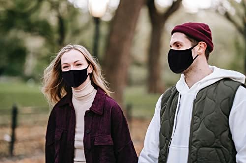 Облеки SNM памучни маски за лице - маски што можат да се перат за дишење за возрасни - удобно покривање на лицето