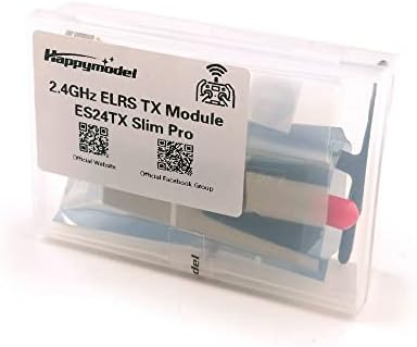 Среќен Model ES24TX SLIM PRO 2.4G 1000MW EXPRESSLRS ELR TX MODULE RGB LED вентилатор за ладење за FRSKY X-LITE X9 LITE TBS TANGO2 PRO