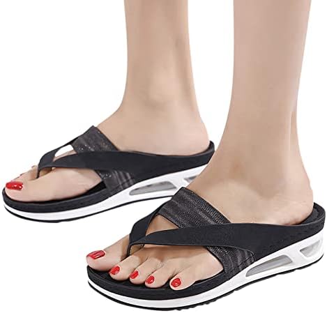 Платформа сандали жени облечени летни модни модни модни отворени пети со клинови чевли со чевли Бохо плажа сандали за забава за