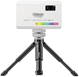 MXIAOXIA RGB Видео светло со дифузер на екранот Mini Camera Monitor RGB Smartphone Selfie Light