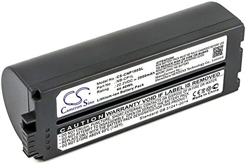 Камерон Сино Нова батерија за замена за 2000mAh за Canon Selphy CP-500, Selphy CP-100, Selphy CP-1000, Selphy CP-1200, Selphy CP-1300,