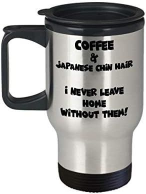 Јапонска чаша за патување со брада - смешна и симпатична чаша чај кафе - совршена за патување и подароци