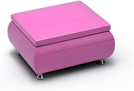 Симпатична Висок Сјај 23 Забелешка Розова Музичка Кутија За Накит Девојки Спомен - Ајне Клајн Начтмузика
