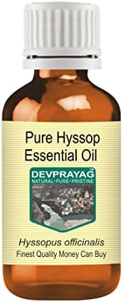 Devprayag чиста хиссопска есенцијална масло од пареа дестилирана 5мл