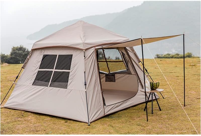 ZQXMH Автоматски шатор за кампување на отворено Брзо шатор за патувања во семејство пикник кликнете на шатор за пешачење во таванот