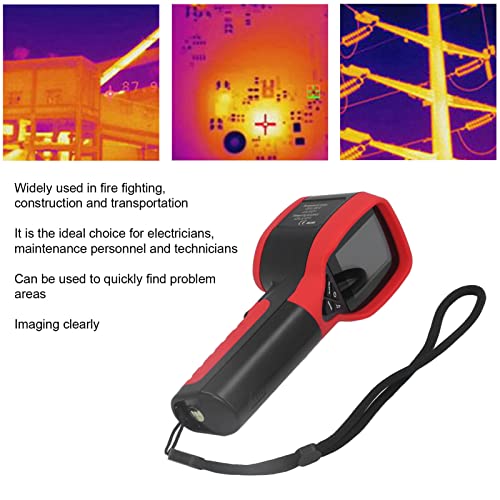 Уред за термичко сликање на фотоапаратот за термички инфрацрвени сликички слики со ЛЦД -екран за градежништво 100‑240V
