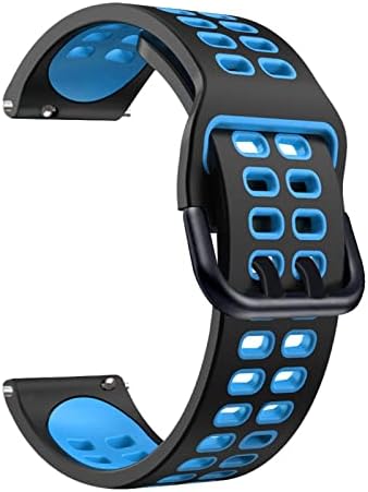 Bkuane Silicone Watch Watch Watchband for Garmin Veun/Venu2 Plus VivoActive 3 ForeRunner 245 645 Нараквица за паметна рачка 20 22мм опсег