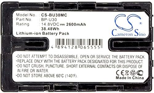 Батерија на Камерон Сино 2600mAh за HD422, PMW-100, PMW-150, PMW-150P, PMW-160, PMW-200, PMW-300, PMW-EX1, PMW-EX160, PMW-EX1R,