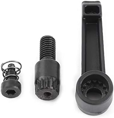 Рачка за стегање M8 16-60mm Машини за прицврстување на рачката прилагодлива рачка за заклучување Надворешно копче за машка нишка -