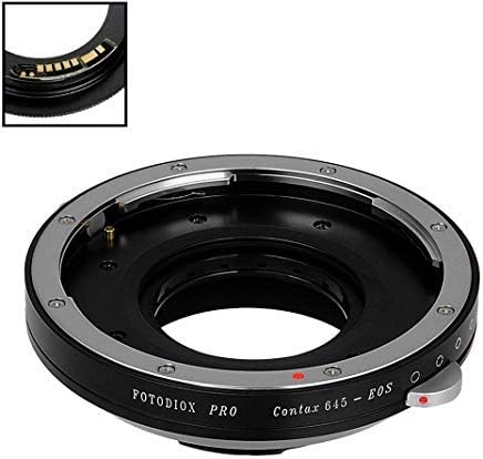 Адаптерот за монтирање на леќи Fotodiox Pro, за Bronica GS PG леќи до Canon EOS EF-Mount DSLR камери