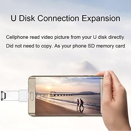 USB-C женски до USB 3.0 машки адаптер компатибилен со вашата Motorola One 5G UW Multi Use Converting Додај функции како што