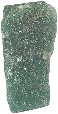 Природен зелен африкански џед камен за заздравување, трескање, камења од камења 42,25 КТ