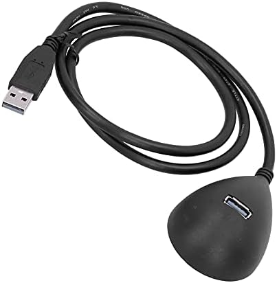 753 USB 3.0 Extension Dock Station Docking Cable, USB Extension Meal to Female Cord, USB продолжена база на кабел, 2,6 стапки 0,8m, за дигитални фотоапарати, MP3 плеери, веб -камери