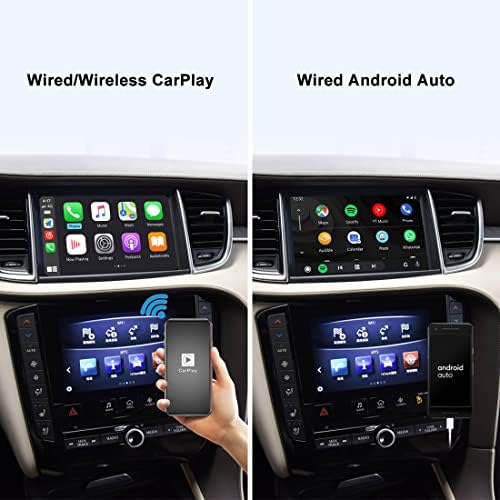 Joyeauto Безжичен Carplay Декодер За Infiniti 8 инчен Двоен Екран 2015-2019 Q50 Q60 Q50L QX50, Безжичен Carplay Retrofit Cit Поддршка