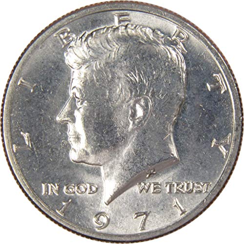 1971 Кенеди Половина Долар Бу Нециркулирани Нане Држава 50С Сад Монета Колекционерски