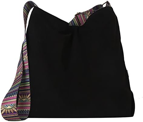 FVOWOH Hobo Торби За Жени Со Средна Големина Торбичка Торба Со Патент Обични Бохо Торби За Рамо За Жени Преку Торба За Рамо