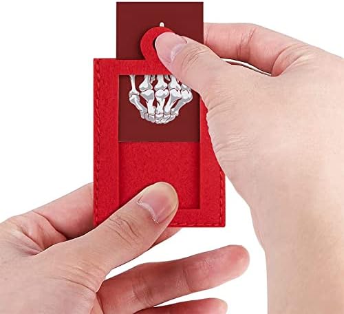 Череп средно прсти мини Божиќна слика со рамка за слики, се чувствуваа висечки фото рамки за забавни подароци за венчавки за одмор