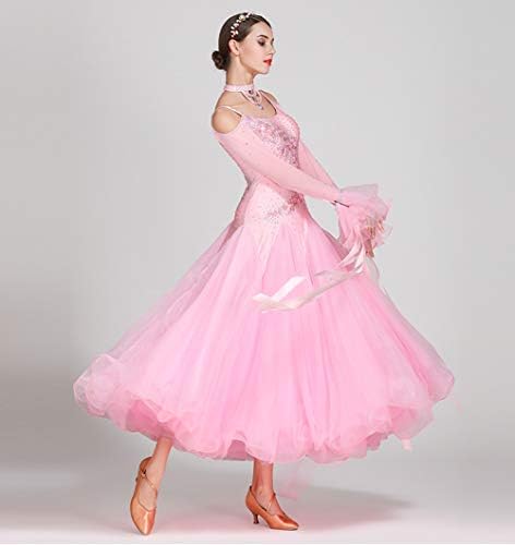 Yumeiren Modern Valtz стандарден фустан за фустани за танцување во салата за фустани
