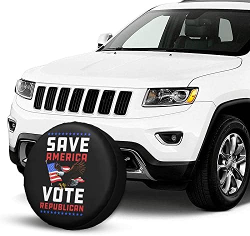 Зачувај Америка Гласајте Републикански гуми за гуми ги Заштитувачите на корозија гуми за додатоци за гуми за автомобили