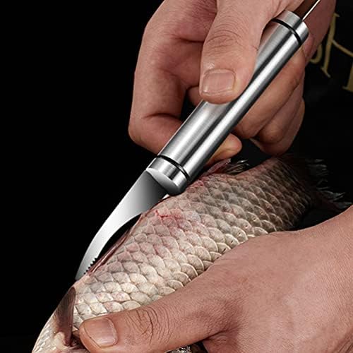 Хемотон 2 парчиња ракчиња Девејнер алатка за ракчиња чистач од не'рѓосувачки челик ракчиња корани нож риба со нож со остриги остриги остриги алатки