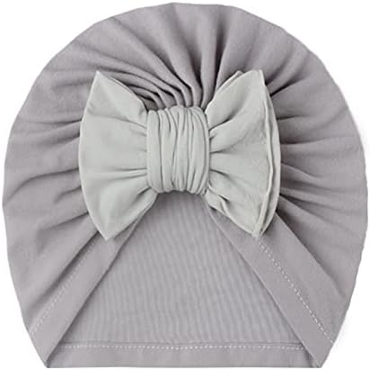 Облека за девојчиња зимска голема куглана капа за спиење голема коса лак за глава, цветна девојка глава