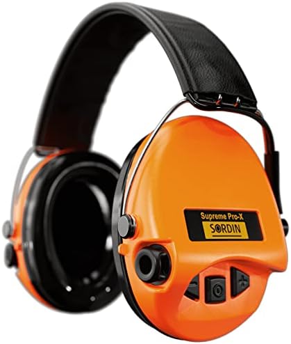 Sordin Supreme Pro -X Active Active Ear Defenders - Комплет за кожни ленти и гел - електронски ушни мафини