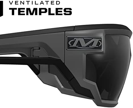 Мехакс абење: Визија за визија-x безбедносни очила со напредна анти-магла, отпорна на гребење, црна рамка, заштитна очила, лесни очила, вентилирани храмови, за употре