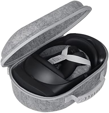 Случај за Meta Quest Pro Jsver Hard Chare Case за Oculus Quest Pro VR слушалки, контролори на допир, адаптер за полнење и други додатоци