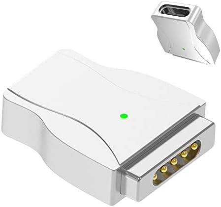 Rainsung Female USB C до Gen 2 T Tip Cable Adapter за MacBook Air Pro Charger 60W 45W, USB-C до кабел за полнење на Т-глава за