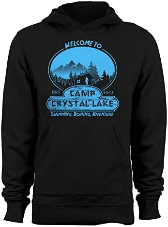 Geek Teez Camp Crystal Lake outенски худи