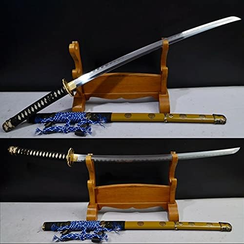 Pjxc јапонски антички метод глина каленирана t10 челик јапонски самурај тачи остри
