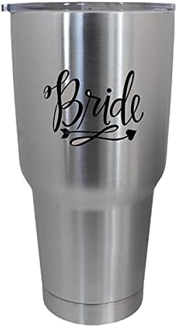 Епски дизајни чаши за налепница за пиење софтвер за пиење - невеста - налепница за налепници за венчавки за невестинска забава