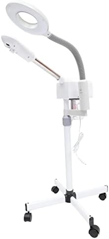 Doitool Steamer Pleater Sprayer со ротаторна млазница за лице со LED светло украси на отворено затворен украс