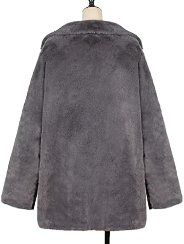 Зимски јакни за жени бизнис надвор од надворешната облека LAPEL долго топло задебелен кадифен палто зимска цврста јакна со