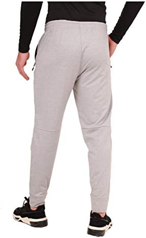 Менс 2-пакет џогер салата за џемпери, атлетски панталони за вежбање со џогер за мажи, панталони за патеки со џебови од патенти
