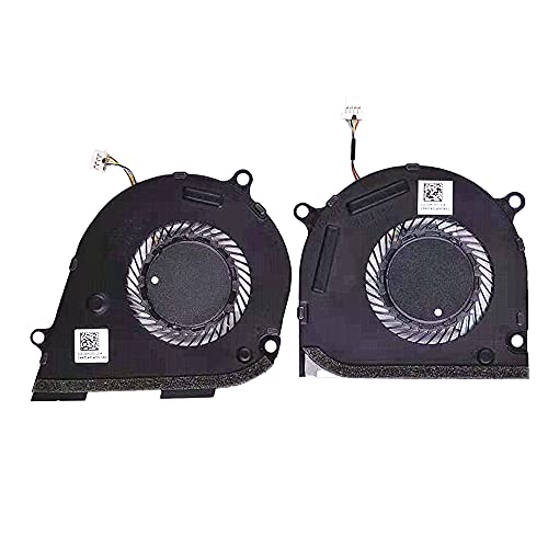 QUETTERLEE Replacement New Laptop CPU and GPU Cooling Fan for HP Envy 15-DS 15-DR 15M-DS 15M-DS0011DX 15-DS0013NR 15-DS0003CA 15-DS0013CA