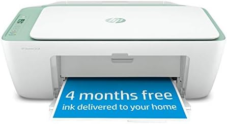 HP DeskJet 2722 се-во-едно безжичен печатач во инк-џет, бел-печатење, скенирање, копија-1200 x 1200 dpi, скенер со рамни плочки, икона